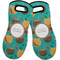 Coconut Drinks Neoprene Oven Mitts - Set of 2 w/ Name or Text