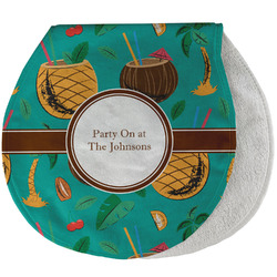 Coconut Drinks Burp Pad - Velour w/ Name or Text