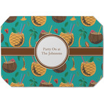 Coconut Drinks Dining Table Mat - Octagon (Single-Sided) w/ Name or Text