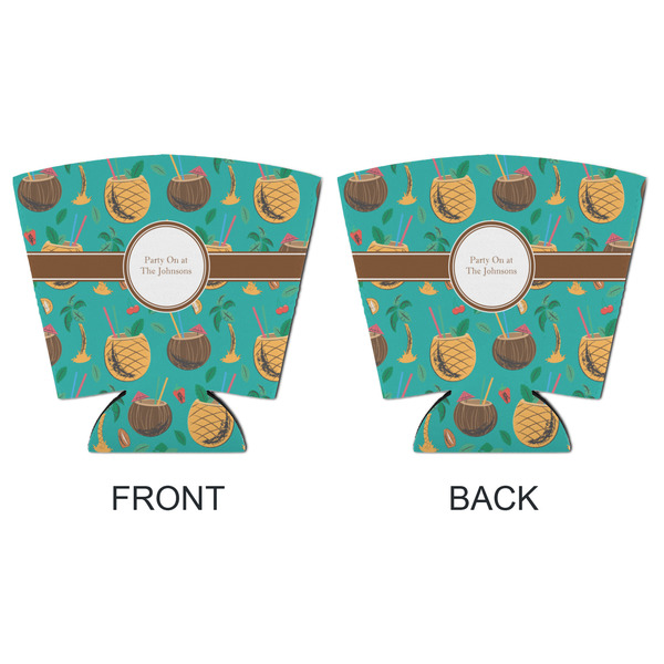 Coconut Drinks Party Cup Sleeves - with bottom - APPROVAL