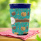 Coconut Drinks Party Cup Sleeves - with bottom - Lifestyle