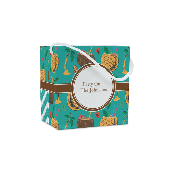 Custom Coconut Drinks Party Favor Gift Bags - Matte (Personalized)