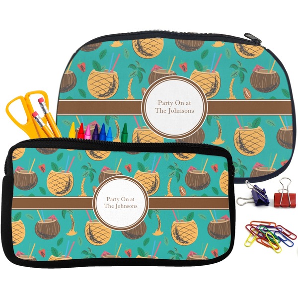 Coconut Drinks Pencil / School Supplies Bags Small and Medium