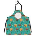 Coconut Drinks Apron Without Pockets w/ Name or Text