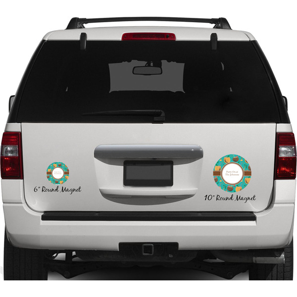 Coconut Drinks Personalized Car Magnets on Ford Explorer