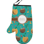 Coconut Drinks Left Oven Mitt (Personalized)