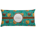 Coconut Drinks Pillow Case - King (Personalized)