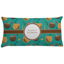 Coconut Drinks Pillow Case - King (Personalized)