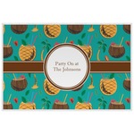Coconut Drinks Laminated Placemat w/ Name or Text