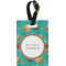 Coconut Drinks Personalized Rectangular Luggage Tag