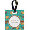Coconut Drinks Personalized Square Luggage Tag