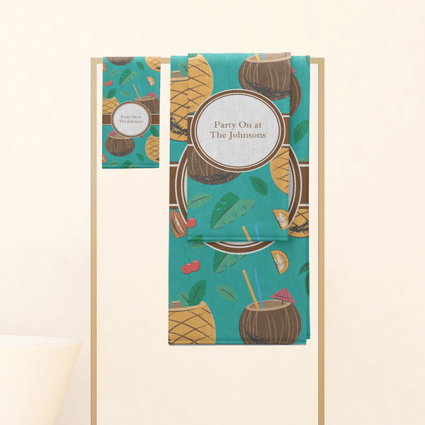 Coconut Drinks Personalized Towel Set