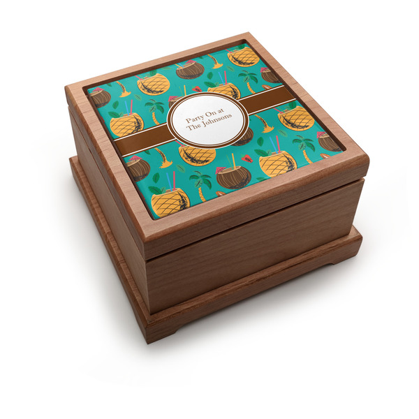 Custom Coconut Drinks Pet Urn w/ Name or Text