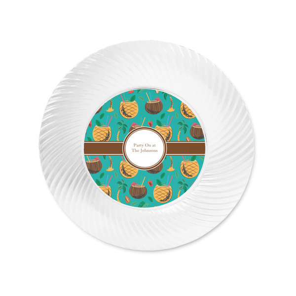 Coconut Drinks Plastic Party Appetizer & Dessert Plates - Approval
