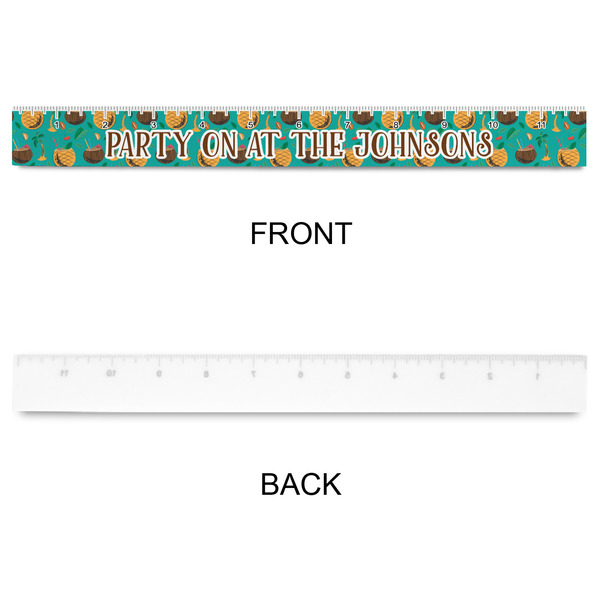 Coconut Drinks Plastic Ruler - 12" - APPROVAL
