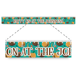 Coconut Drinks Plastic Ruler - 12" (Personalized)