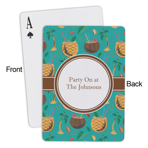 Coconut Drinks Playing Cards - Approval