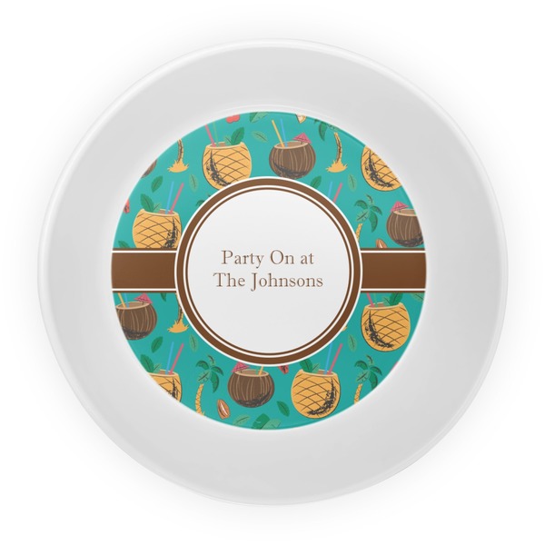 Coconut Drinks Melamine Bowl - Center