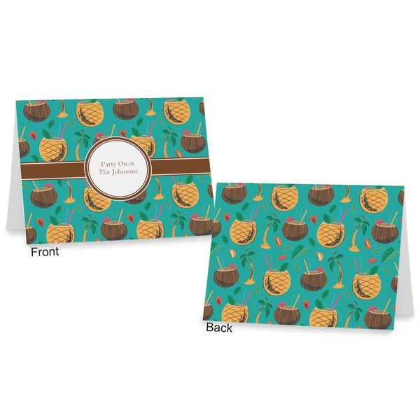 Coconut Drinks Postcard - Front and Back