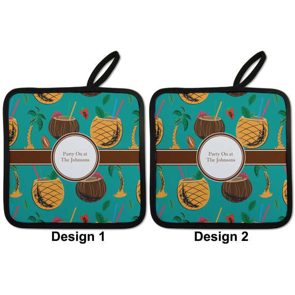 Coconut Drinks Pot Holders - Set of 2 APPROVAL