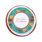 Coconut Drinks Printed Icing Circle - Small - On Cookie