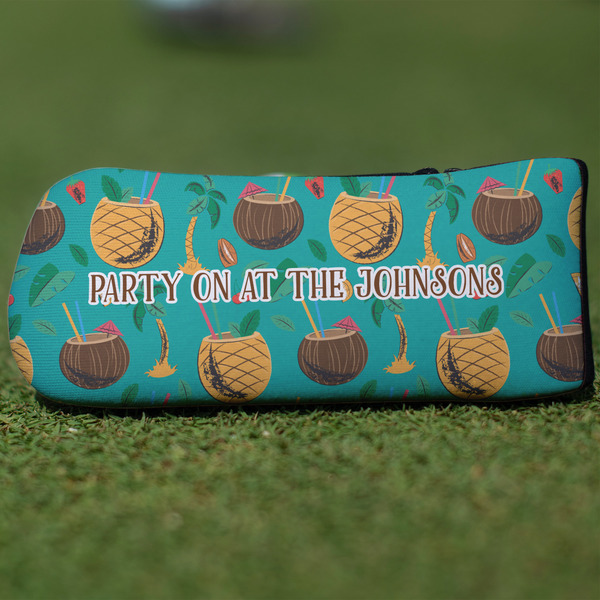 Custom Coconut Drinks Blade Putter Cover (Personalized)