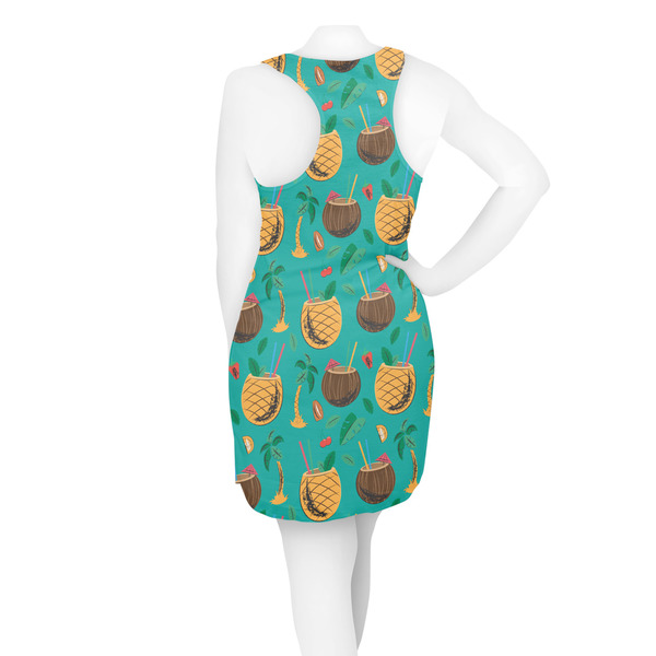 Coconut Drinks Racerback Dress - On Model - Back