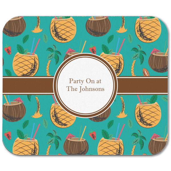 Coconut Drinks Rectangular Mouse Pad - APPROVAL