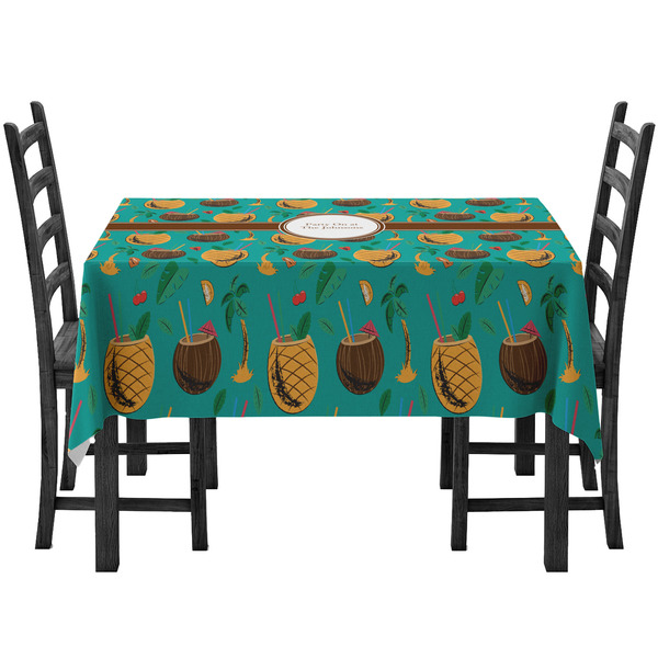 Custom Coconut Drinks Tablecloth (Personalized)