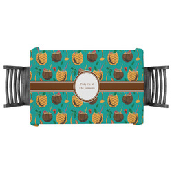 Coconut Drinks Tablecloth - 58"x58" (Personalized)
