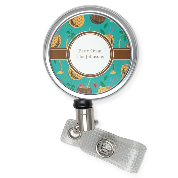 Custom Coconut Drinks Retractable Badge Reel (Personalized)