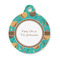Coconut Drinks Round Pet Tag