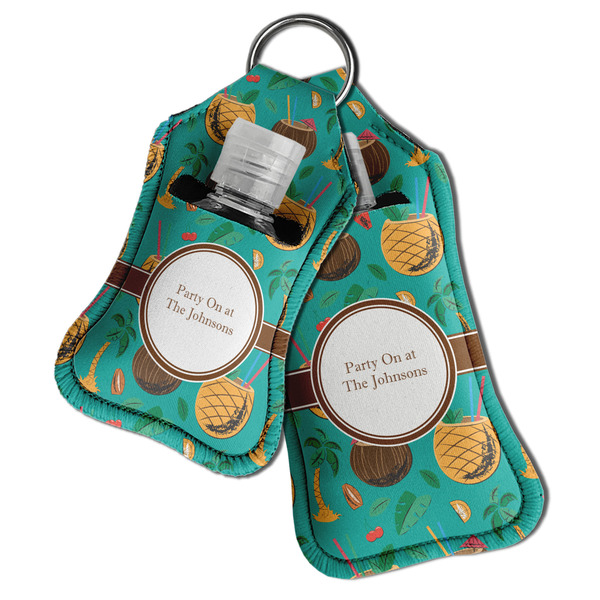 Coconut Drinks Sanitizer Holder Keychain - Both in Case (PARENT)