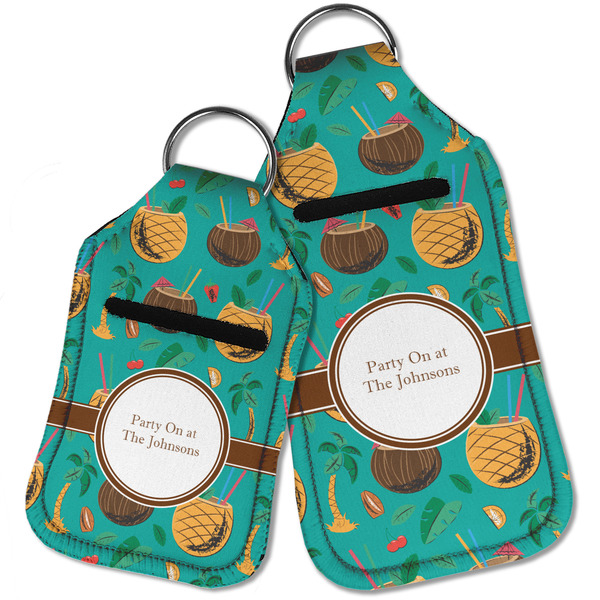 Coconut Drinks Sanitizer Holder Keychain - Parent Main