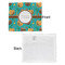 Coconut Drinks Security Blanket - Front & White Back View