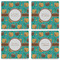 Coconut Drinks Set of 4 Sandstone Coasters - See All 4 View