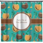 Coconut Drinks Shower Curtain - Custom Size (Personalized)