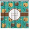 Coconut Drinks Shower Curtain (Personalized) (Non-Approval)