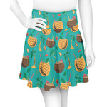 Coconut Drinks Skater Skirt - X Large