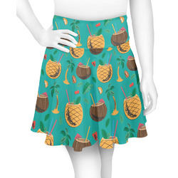 Coconut Drinks Skater Skirt - Large