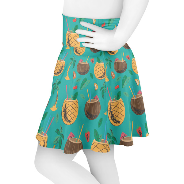 Coconut Drinks Skater Skirt - Side