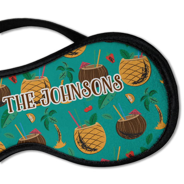 Coconut Drinks Sleeping Eye Mask - DETAIL Large