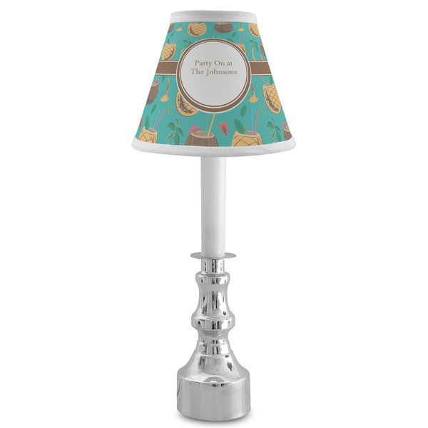 Coconut Drinks Small Chandelier Lamp - LIFESTYLE (on candle stick)