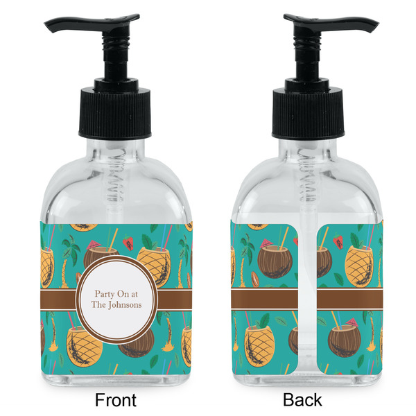 Coconut Drinks Glass Soap/Lotion Dispenser - Approval