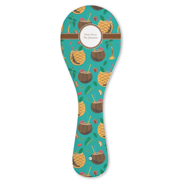 Custom Coconut Drinks Ceramic Spoon Rest (Personalized)
