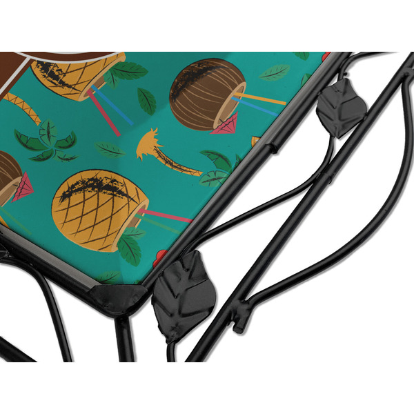 Coconut Drinks Square Trivet - Detail