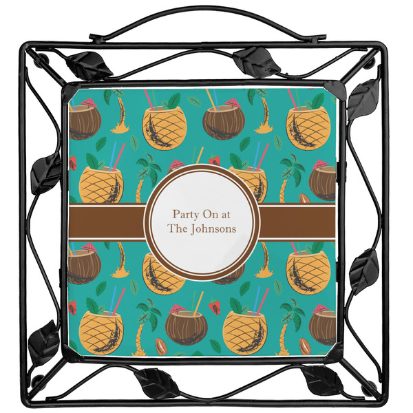 Custom Coconut Drinks Square Trivet (Personalized)