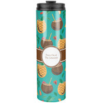 Coconut Drinks Stainless Steel Skinny Tumbler - 20 oz (Personalized)