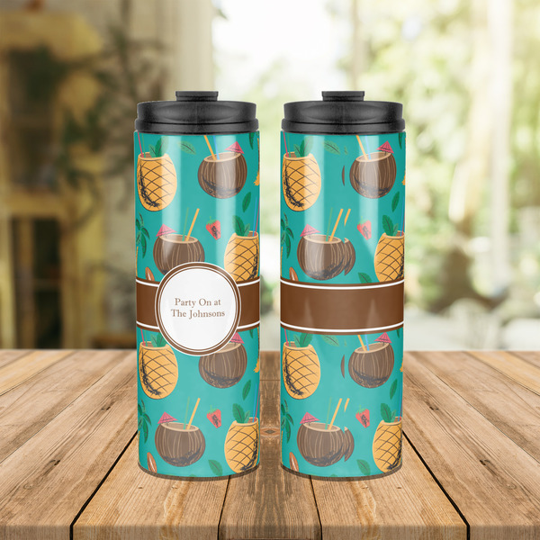Coconut Drinks Stainless Steel Tumbler - Lifestyle