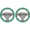 Coconut Drinks Steering Wheel Cover- Front and Back